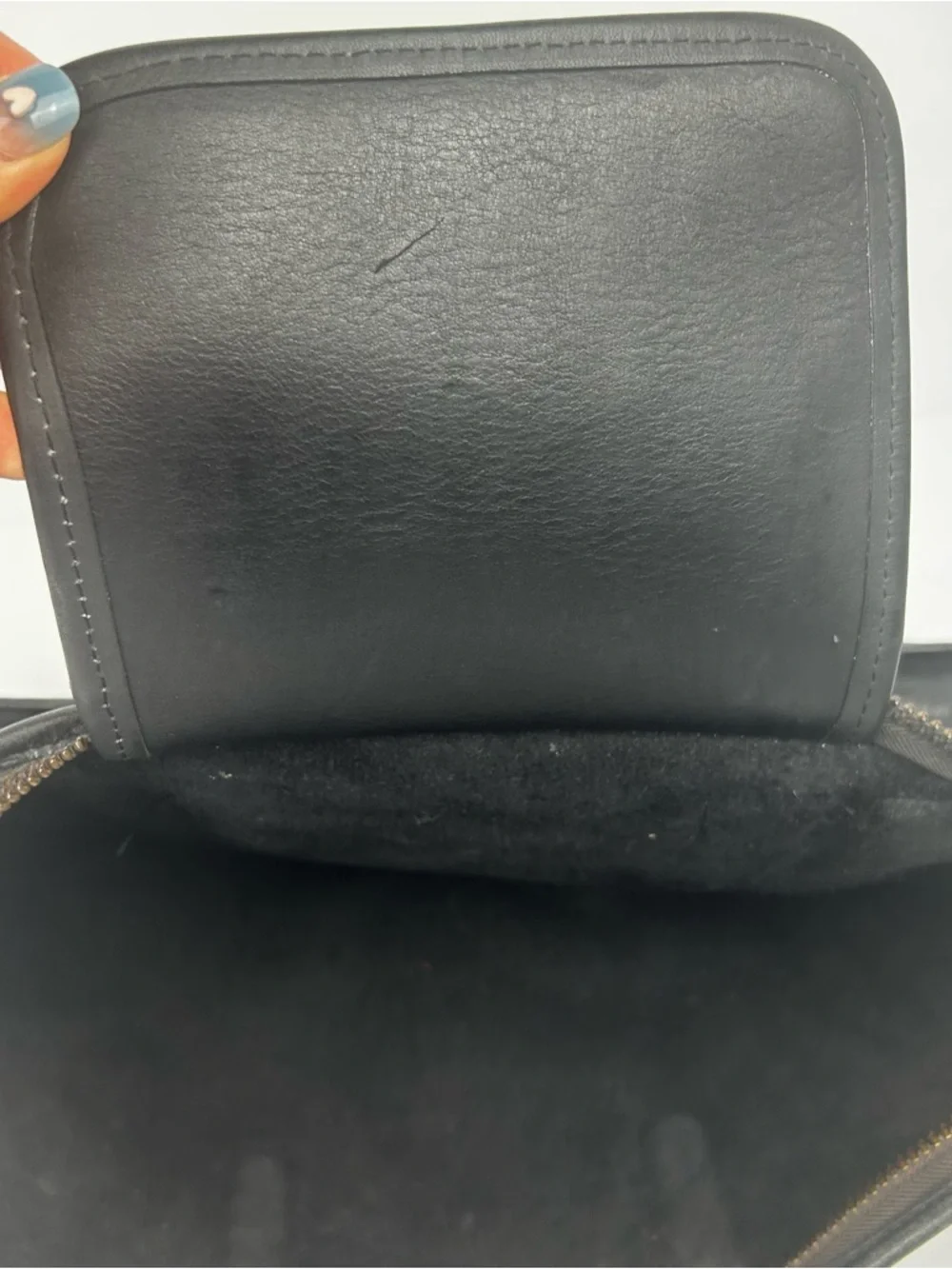 Vintage Coach Classic Black Leather Briefcase - Women’s Professional Work Bag